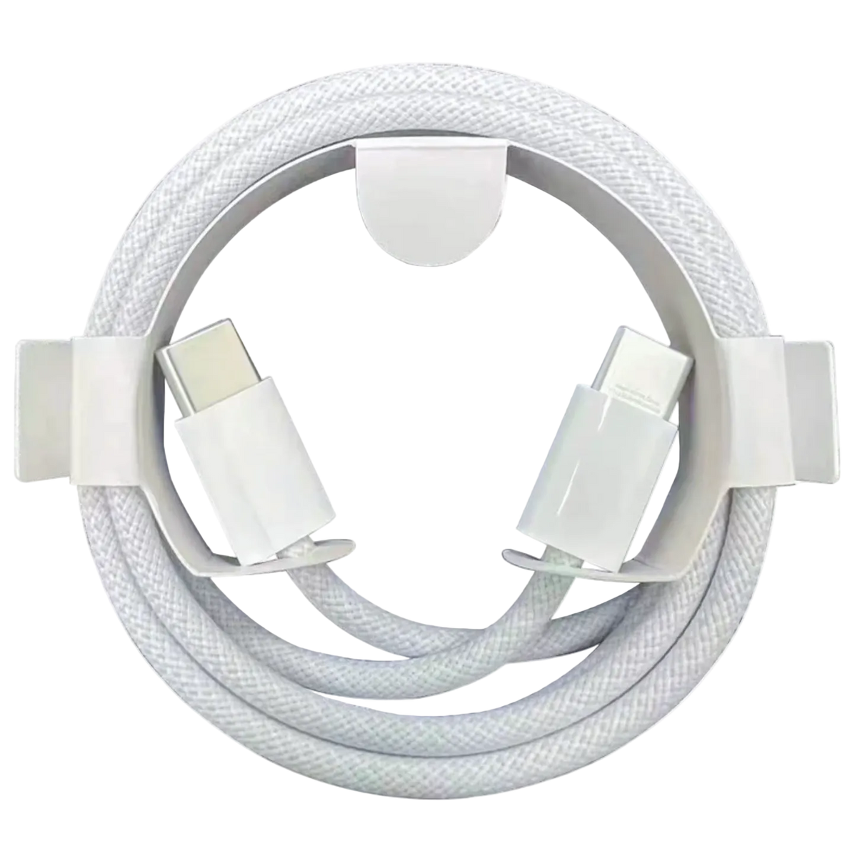 1M PD60W USB-C naar USB-C Gevlochten Nylon Snellaadkabel
